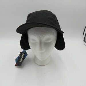 Armadillo Hat Cap Strap Back Mens Medium Waterproof Thinsulate Ear‎ Flap Fleece